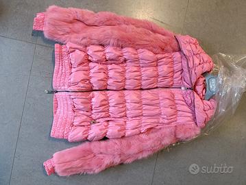 Piumino corto rosa Barbie tg 40
