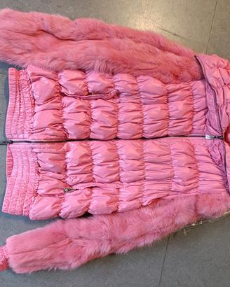 Piumino corto rosa Barbie tg 40