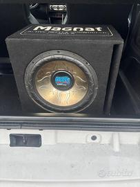 subwoofer amplificato auto 1200W