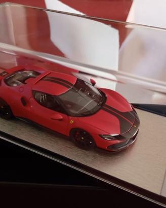 BBR FERRARI 296 ASSETTO FIORANO ROSSO F1  1/43