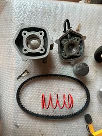 70 malossi MHR replica, molla rossa, cinghia,