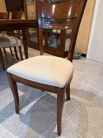 TAVOLO + 6 SEDIE LE FABLIER + Madia