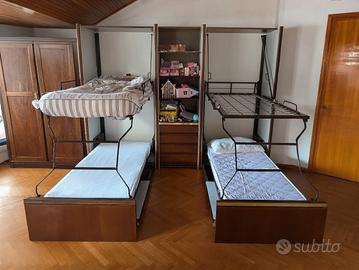 Armadio 4 letti richiudibili