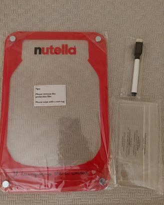 lavagnetta da frigo Nutella