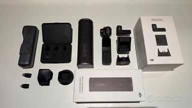 DJI OSMO POCKET + CHARGING CASE + FILTRI + KIT EXP