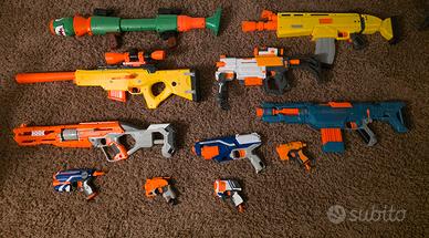 Arsenale completo NERF 11 pezzi