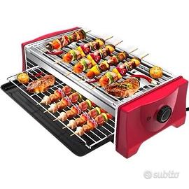 NUOVA Griglia Barbecue Elettrica Senza Fumo 2000W