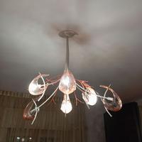 Set lampadario + 2 bachure