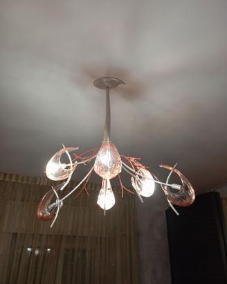 Set lampadario + 2 bachure