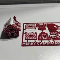 Kit Casetta di Natale in Miniatura