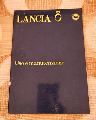 Libro manutenzione Lancia Delta 