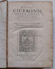 M. Tullii Ciceronis Opera Omnia quae exstant, 1566