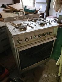 Piano cottura a gas e induzione con forno elettric