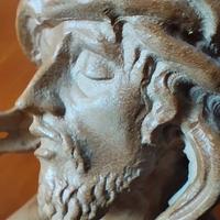 Crocifisso in legno intagliato a mano Val Gardena