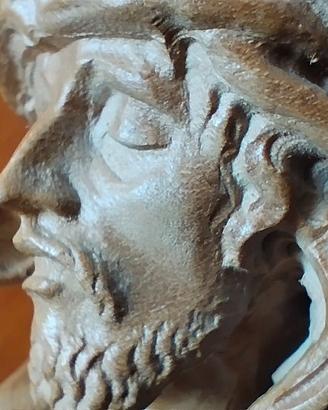 Crocifisso in legno intagliato a mano Val Gardena