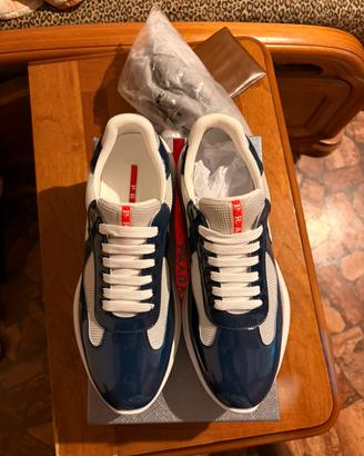 Navy blue Prada cups