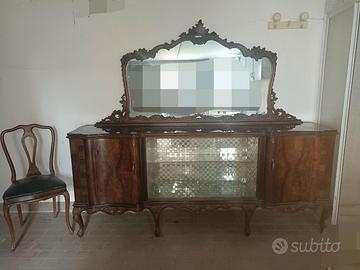 Mobile sala vintage con specchiera