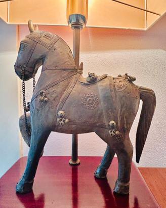 Grande lampada tavolo vintage orientale Tang(62cm)