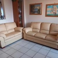 Divani artigianali vera pelle