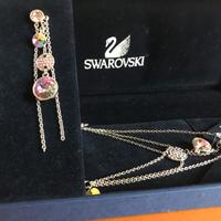 Swarovski collana e orecchini