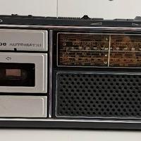 radio GRUNDIG d'epoca mangianastri