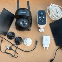 Coppia di telecamere solari WiFi