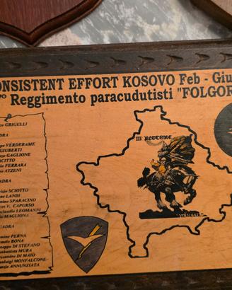Crest Paracadutisti Folgore Kosovo 