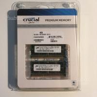 4Gb RAM DDR3 - Mac (2 banchi da 2Gb)