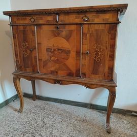 Credenza intarsiata