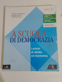 Libro A scuola di democrazia 2 ISBN 9788800354851