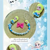 Catenina porta ciuccio e body personalizzati