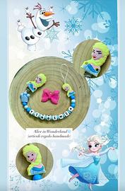 Catenina porta ciuccio e body personalizzati