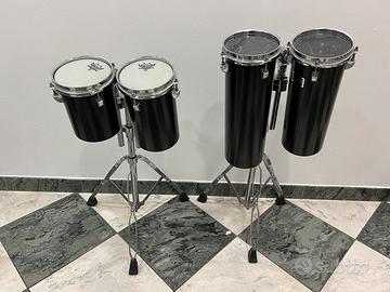 Set di 4 Octoban con aste