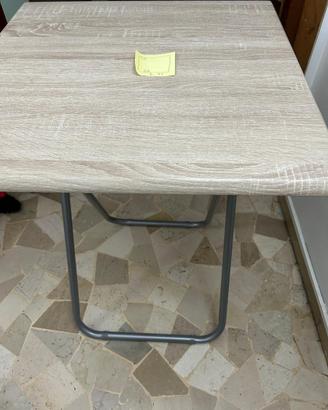 Tavolino pieghevole in legno