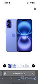 iphone  16 128gb batteria 90