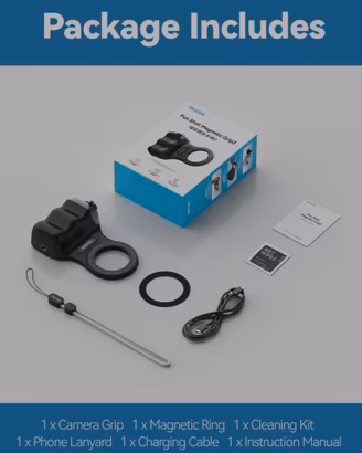 Grip MagSafe fotografico Telesin x smartphone