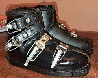 scarponi sci vintage anni 70 bimbo