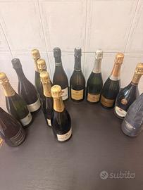 Lotto Champagne 13 bottiglie + 2 habemus