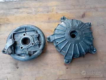 Tamburo e cartella freno posteriore vespa ET3 