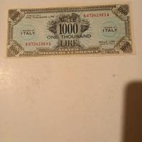 Biglietto 1.000 lire Allied Military Currency 1943