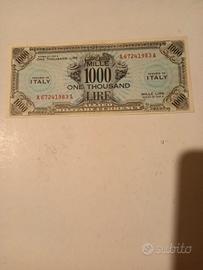 Biglietto 1.000 lire Allied Military Currency 1943