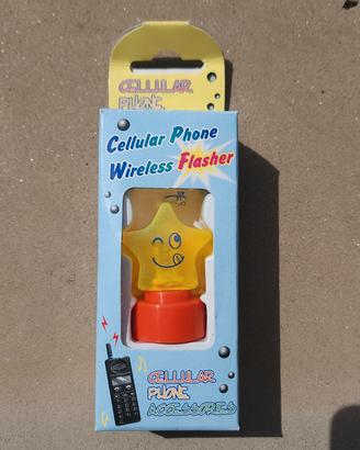 Cellular phone wireless flasher vintage 