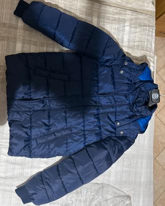 Piumino Blu Benetton taglia 46 (L)