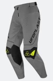 Pantaloni motocross Ufo Ares grigio e nero DA BAMB