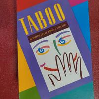 Taboo gioco da tavolo edizione 1993 MB giochi 