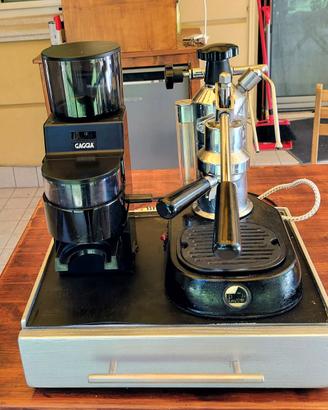 Macchina Caffè Pavoni + Macinino e Porta fondi
