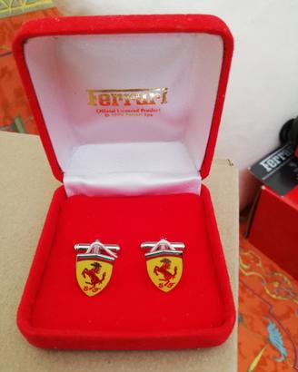 Lotto 6 coppie gemelli Ferrari originali