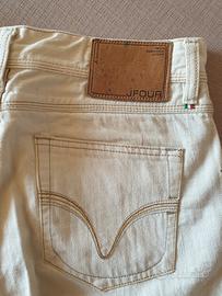 Jeans JFour bianco Uomo 