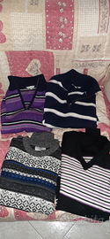 Felpe polo pantaloni sportivi