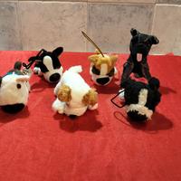 ser 6 peluches cani MC Donald's 